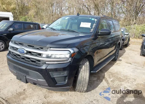2023 Ford Expedition Xlt Max из США, поврежденный, VIN 1FMJK1J88PEA16321